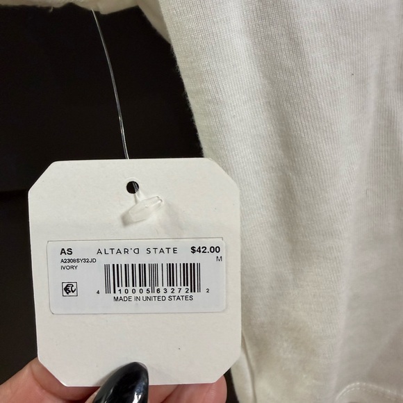 Altar'd State Cherry Records Graphic Baby T-Shirt Size Medium NWT! - Picture 5 of 8